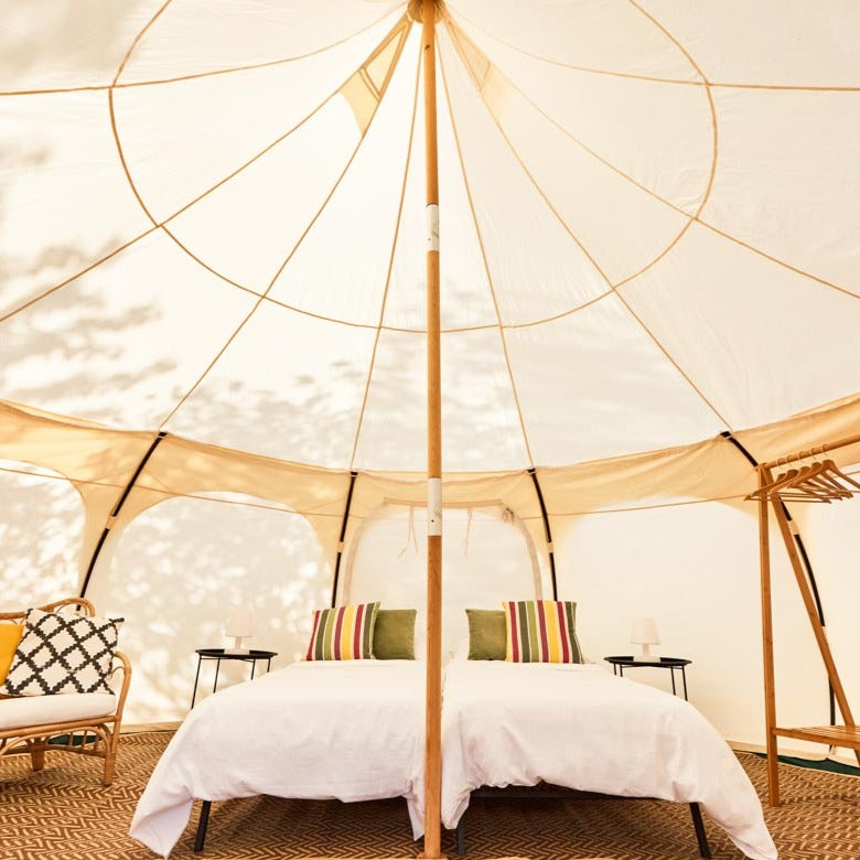zelt rund 5 m Lotus Belle 5m Outback Glamping Zelt – Lotus Belle Zelte: Lotus Belle Tents Europe