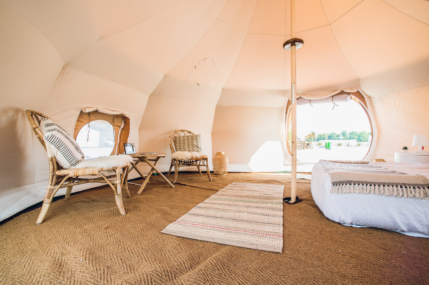 Glamping-Teppiche