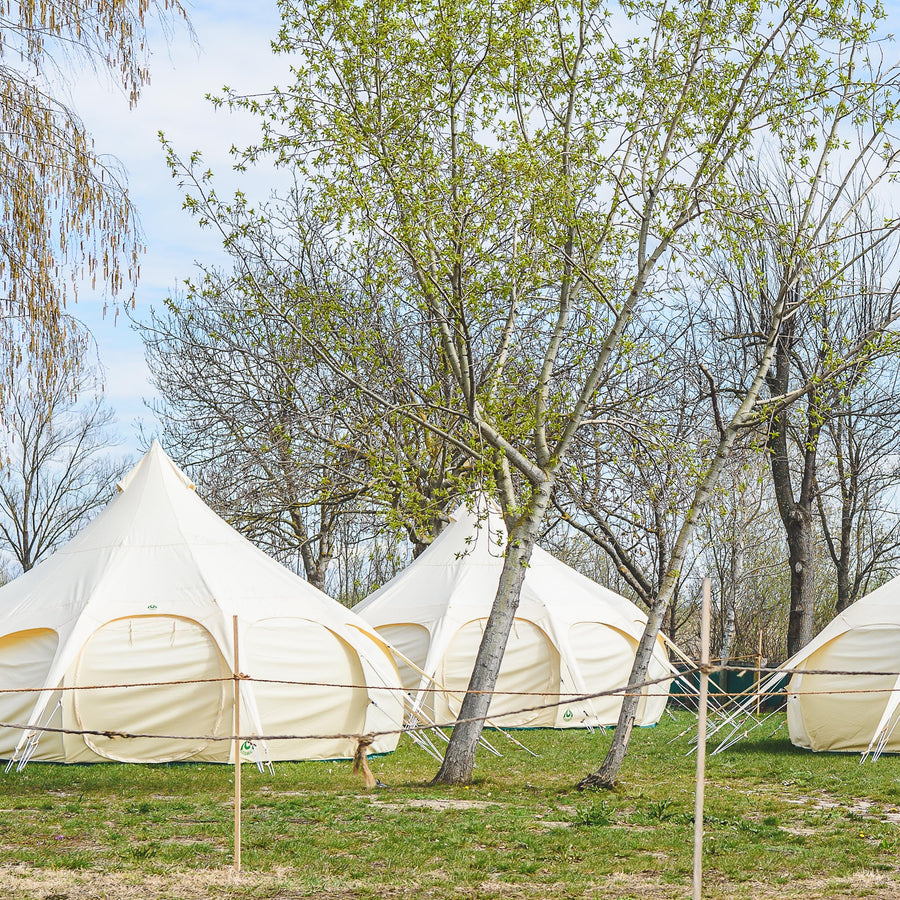 zelt 5m durchmesser Lotus Belle 5m Hybrid Glamping Zelt – Lotus Belle Zelte: Lotus Belle Tents Europe