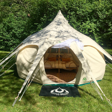 Lotus Belle 4m Hybrid Deluxe Glamping Zelt