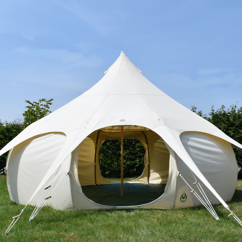 Lotus Belle 5m Hybrid Deluxe Glamping Zelt