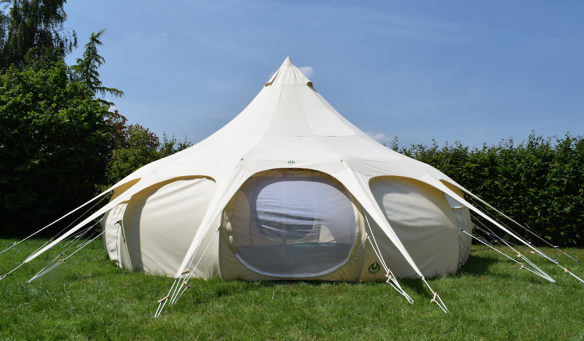 Lotus Belle 6m Hybrid Deluxe Glamping Zelt
