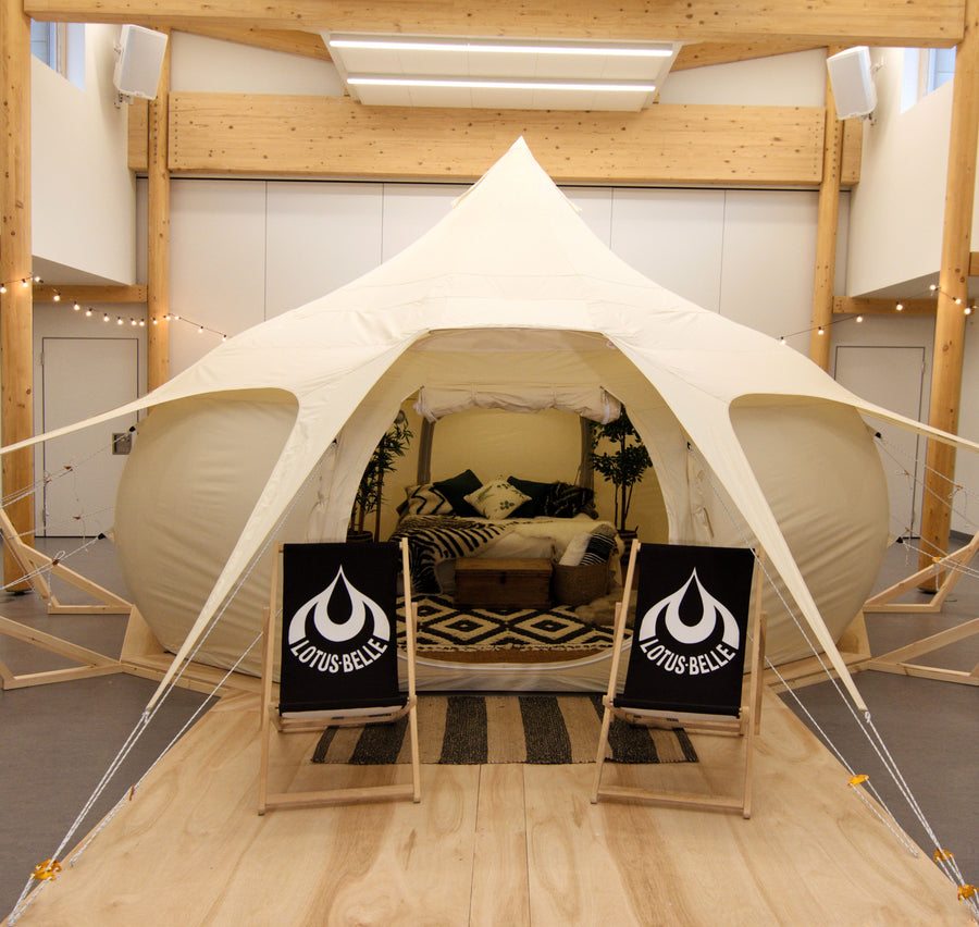 Lotus Belle USA® Official Website  Lotus Belle 10ft Air Beam Bud Tent