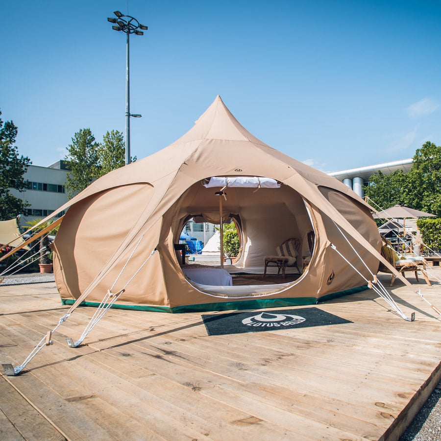 6m Hybrid Deluxe Glamping Paket - Limited Edition - Sahara Sand Farbe