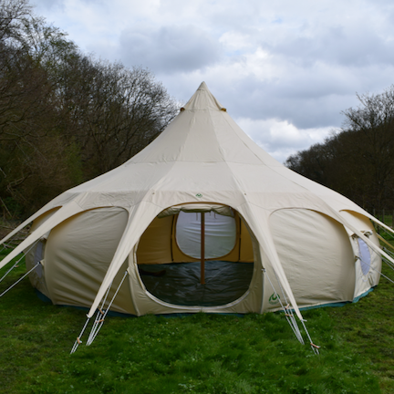 6m Lotus Belle Hybrid Deluxe Tent – Lotus Belle Zelte: Lotus Belle Tents Europe