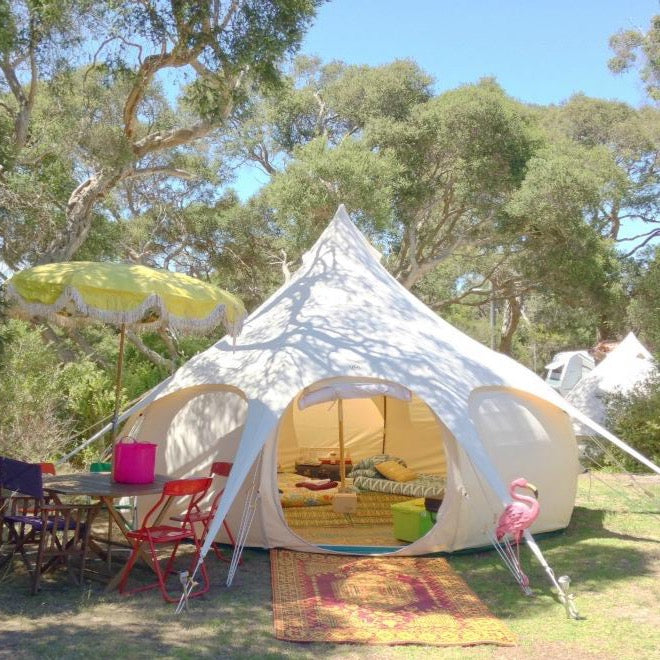 outback zelt Lotus Belle 5m Outback Deluxe Glamping Zelt – Lotus Belle Zelte: Lotus Belle Tents Europe